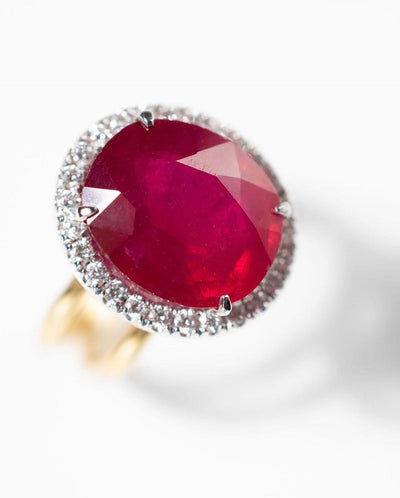 The Grand Ruby Ring - Price on Application