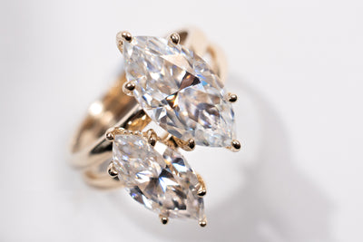 Double Marquise Ring