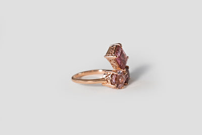 Pink Haze 14k Rose Gold