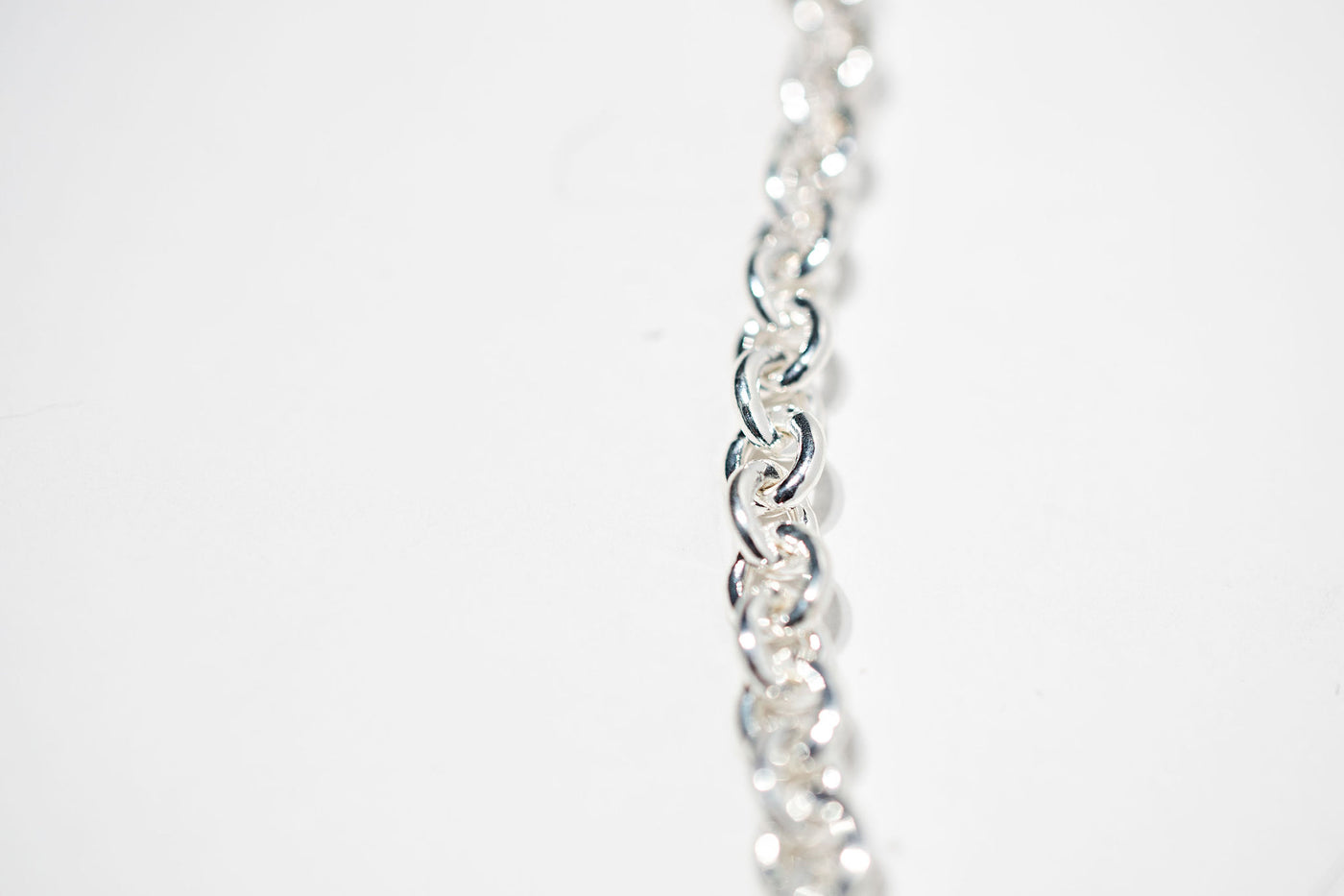 Mum Rolo Chain Necklace – Sterling Silver