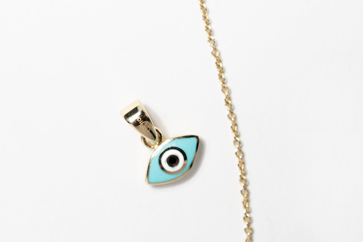 Evil Eye Necklace - 10k