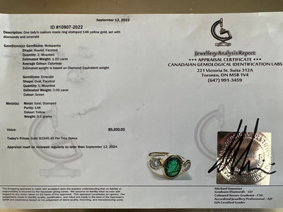 Colombian Emerald Ring