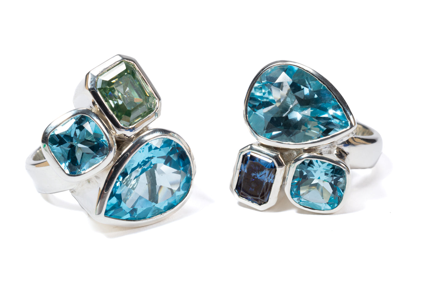 Sea Ring: Blue Topaz