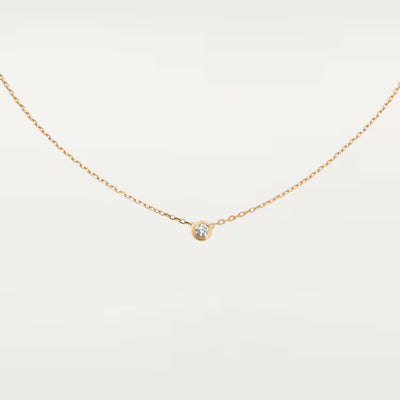 The Joan Necklace - Lab Diamond 14k Yellow