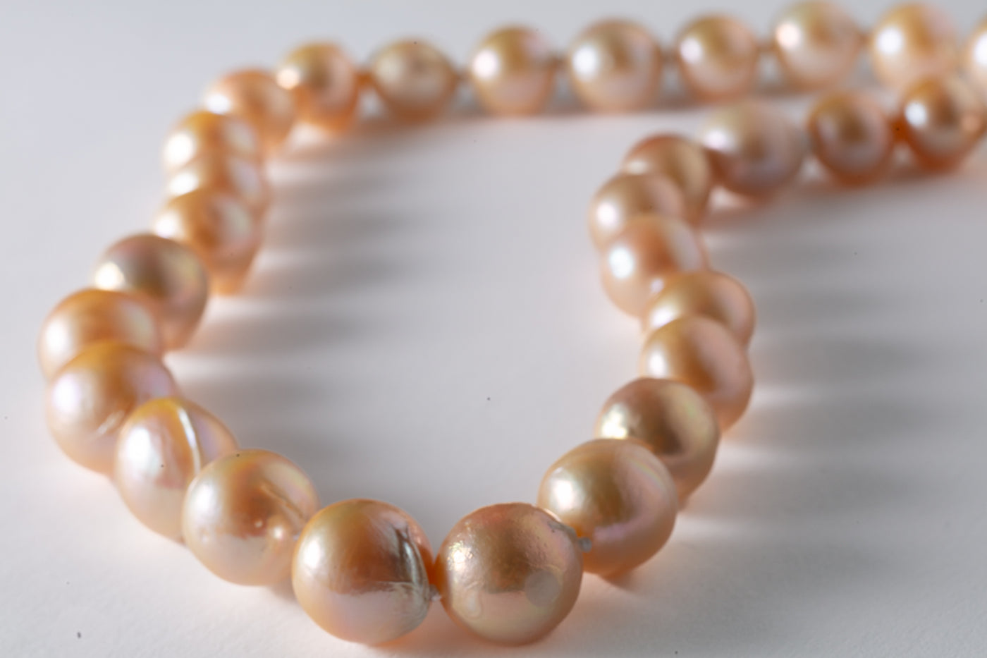 Cream Baroque Pearl Necklace