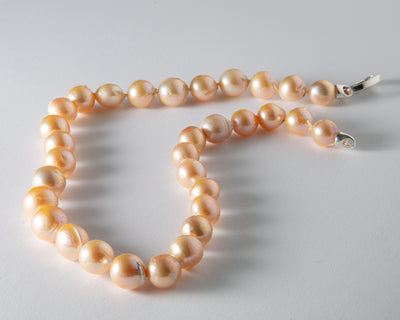 Cream Baroque Pearl Necklace