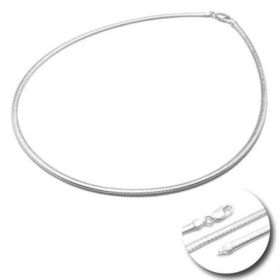 Omega - Sterling Silver 16 inches