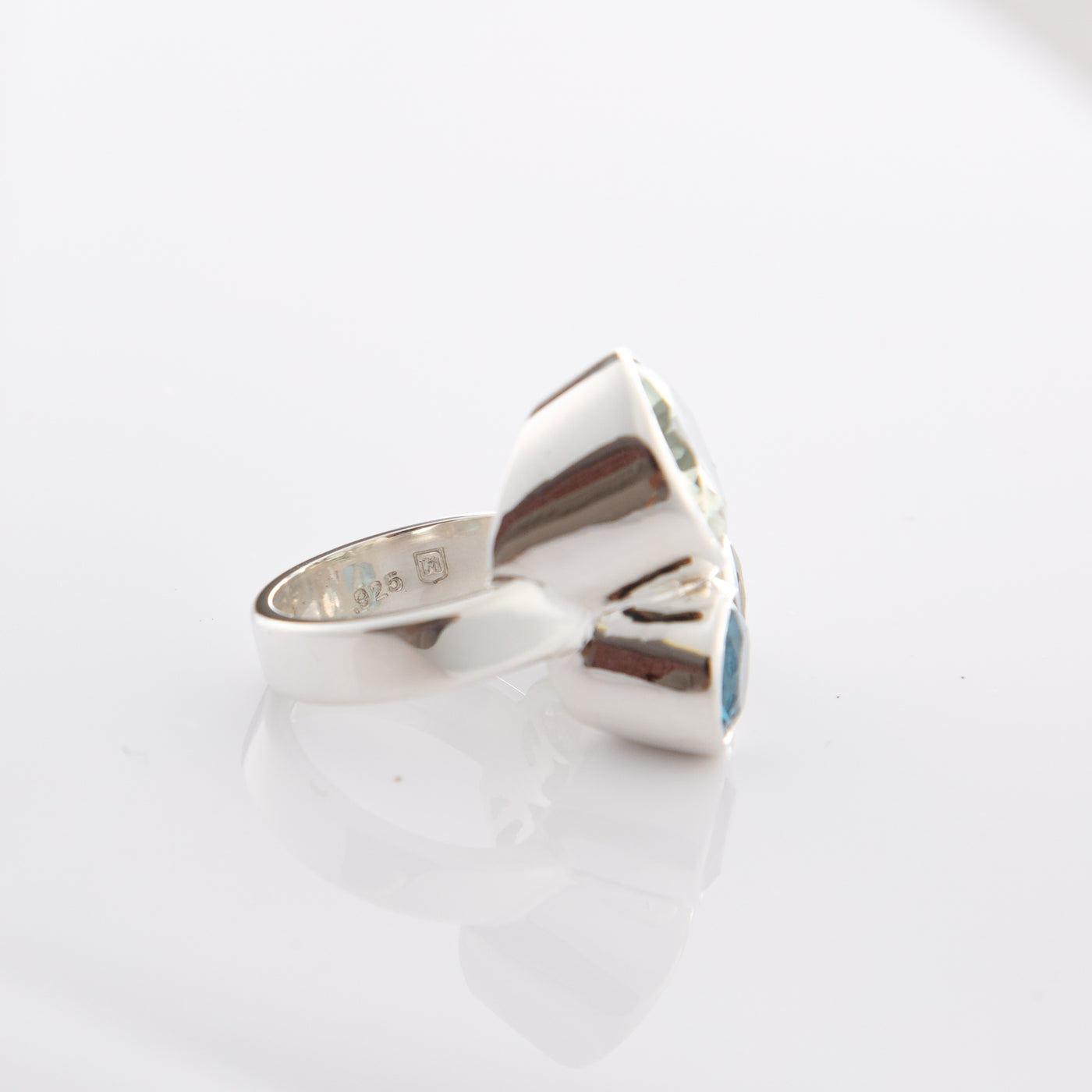 Indian Ocean Statement Ring - 925