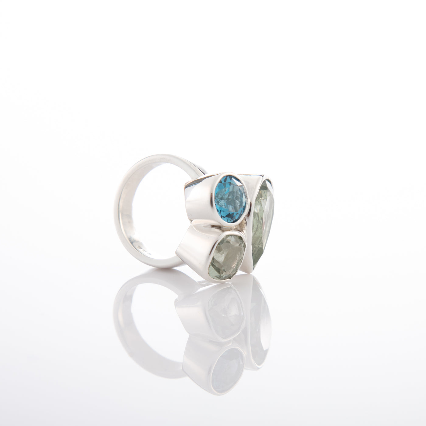 Indian Ocean Statement Ring - 925