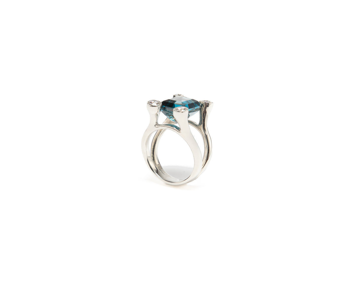 London Blue Topaz Cocktail Ring