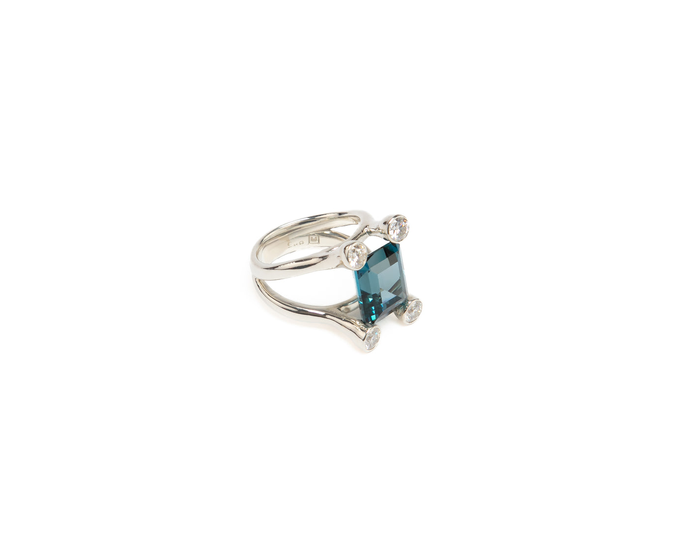 London Blue Topaz Cocktail Ring