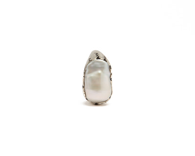 Baroque Pearl Ring - Creamy White