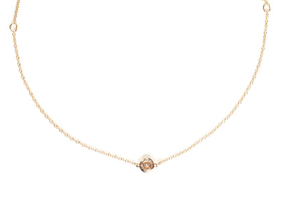 The Joan Necklace - Lab Diamond 14k Rose Gold