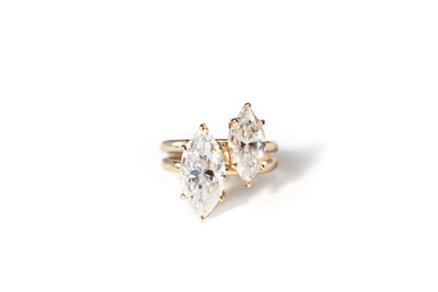 Double Marquise Ring