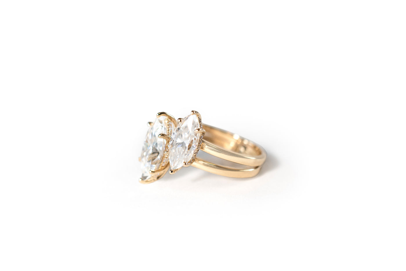 Double Marquise Ring