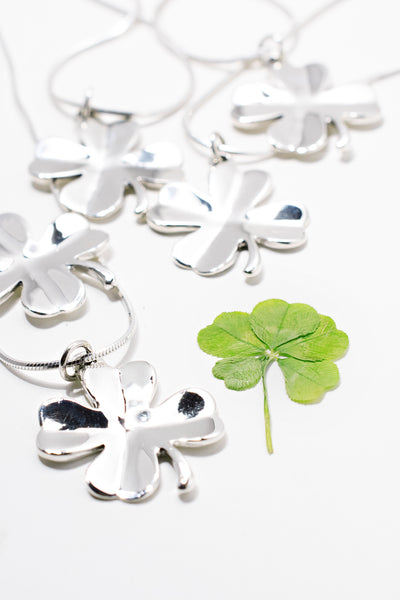 Four Leaf Clover Necklace: 16inch