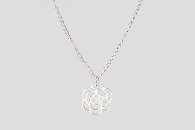 Mum Rolo Chain Necklace – Sterling Silver