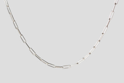 Paperclip Necklace - 18 inches