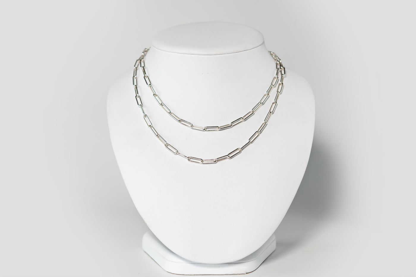 Paperclip Necklace - 18 inches