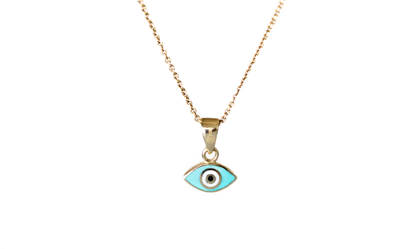 Evil Eye Necklace - 10k