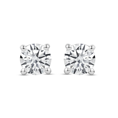 1ct Moissanite Stud Earrings