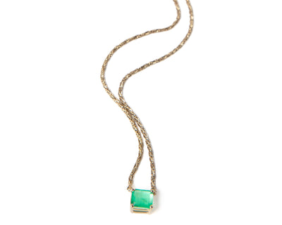 Colombian Emerald Necklace - 10k