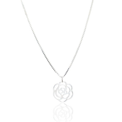 Mum Rolo Chain Necklace – Sterling Silver